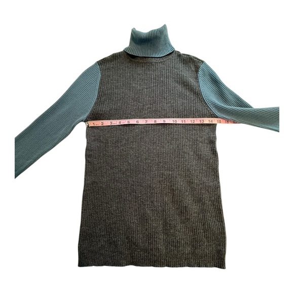 Gap Merino Wool Long Sleeve Ribbed Turtleneck Top - Size XL - Picture 8 of 11